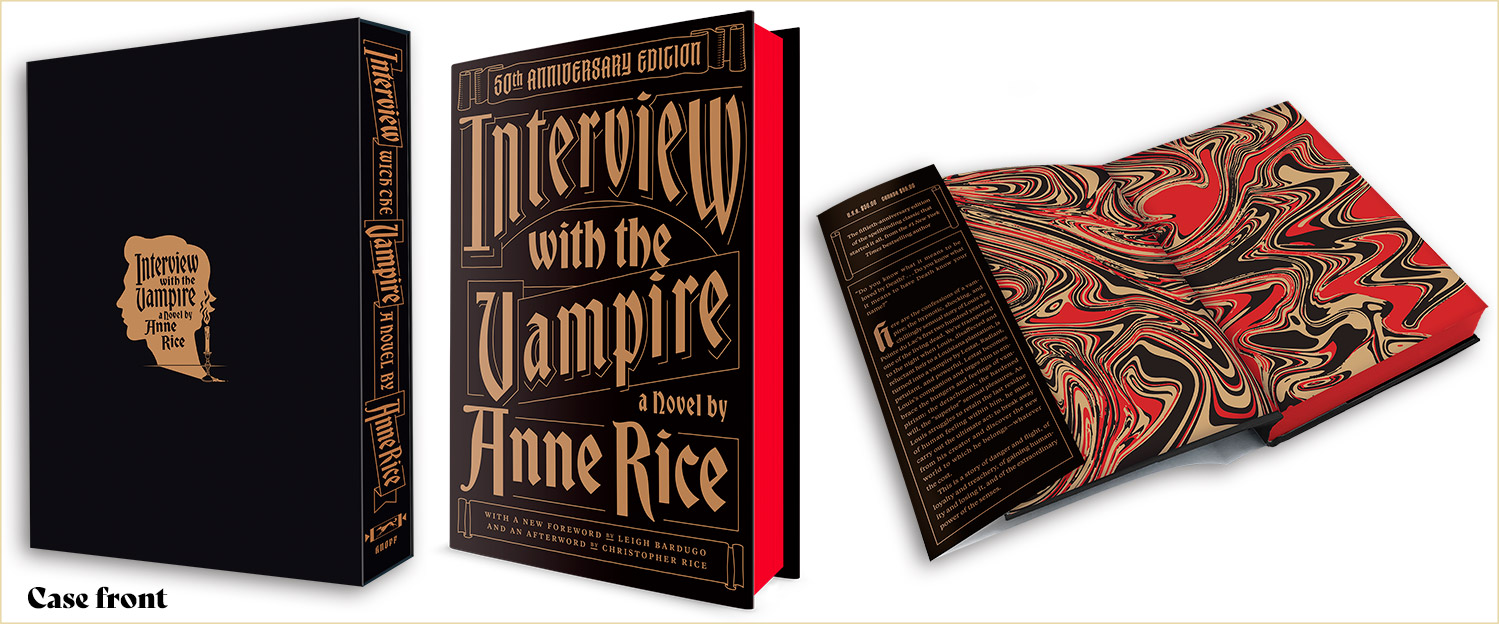 Anne Rice Interview with the Vampire 50th Anniversary covers